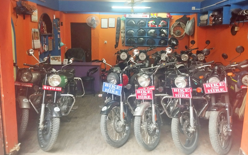 Motor Bike Hire in Kathmandu